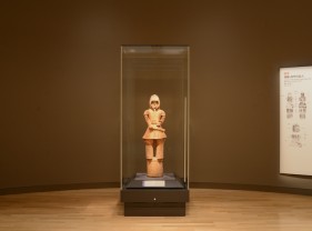 東京国立博物館 平成館考古展示室　「国宝　埴輪　挂甲の武人」